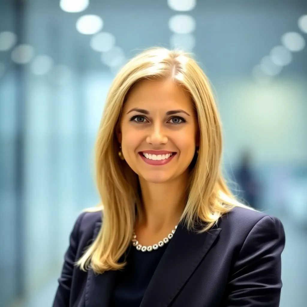 Portrait of the founder of LifeHarmony Austria, a smiling and confident woman